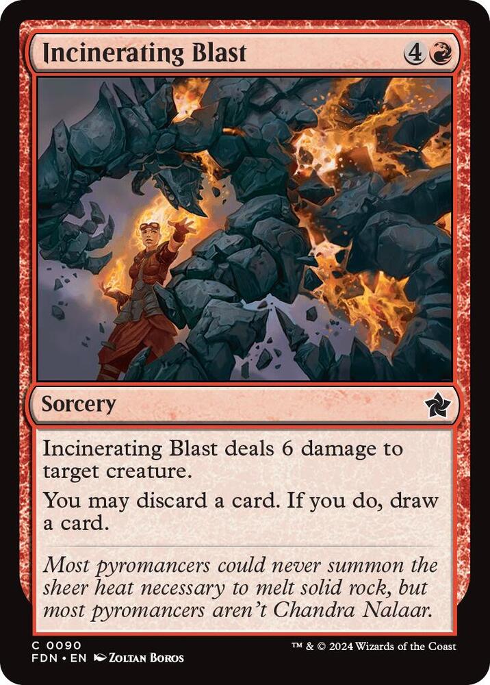 Incinerating Blast (90) [Foundations]