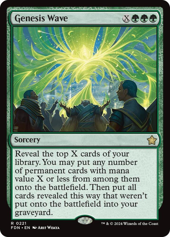 Genesis Wave (221) [Foundations]