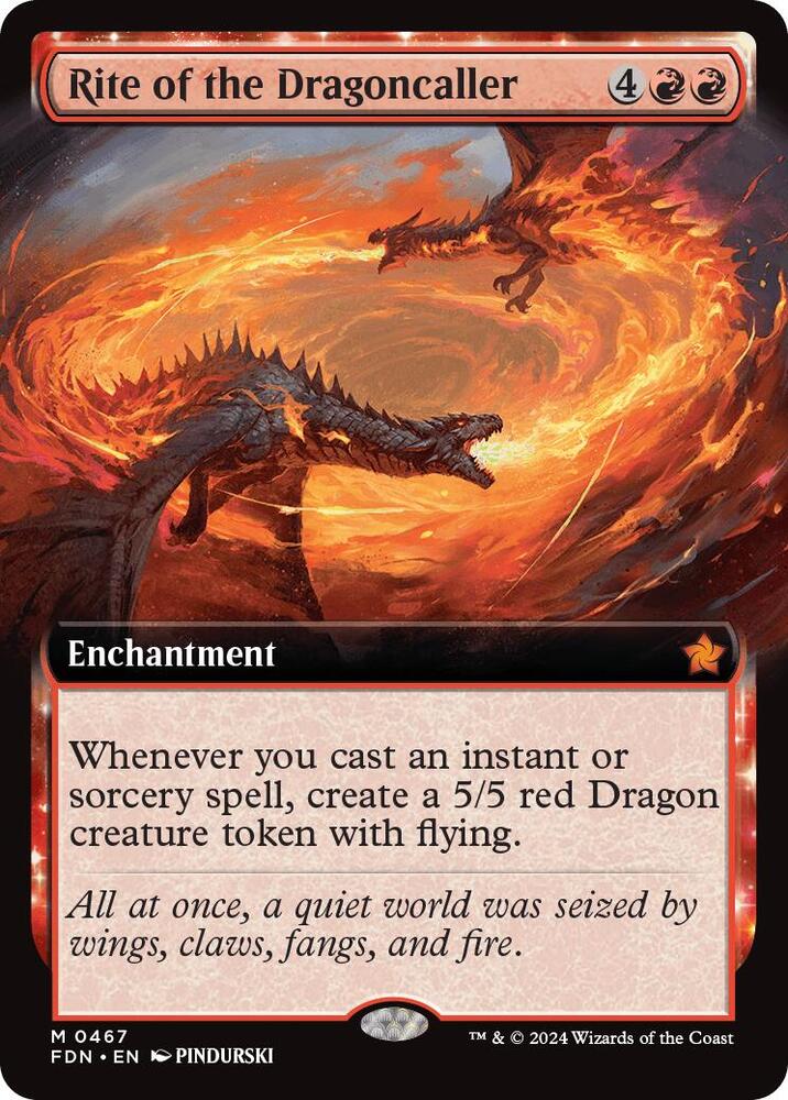 Rite of the Dragoncaller (Extended Art) (467) [Foundations]