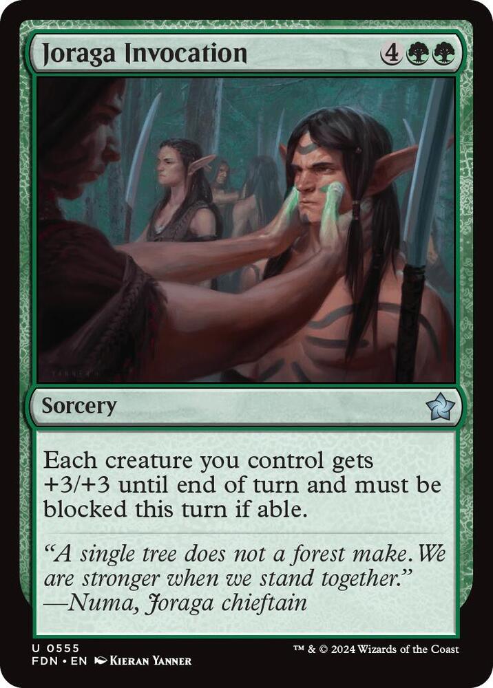 Joraga Invocation (555) [Foundations]