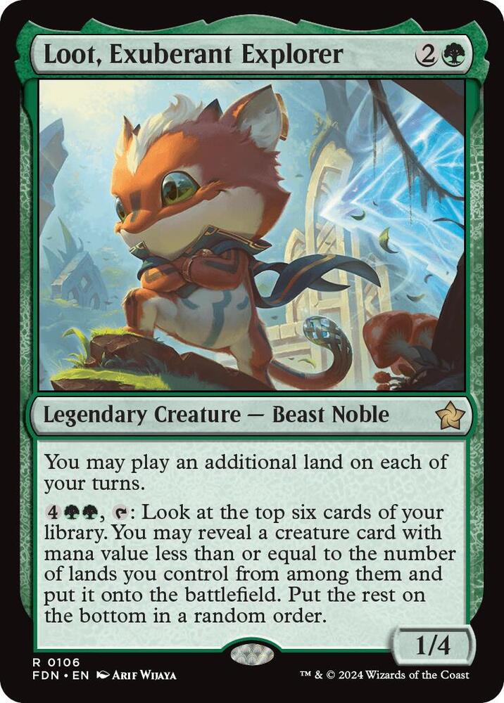 Loot, Exuberant Explorer (106) [Foundations]