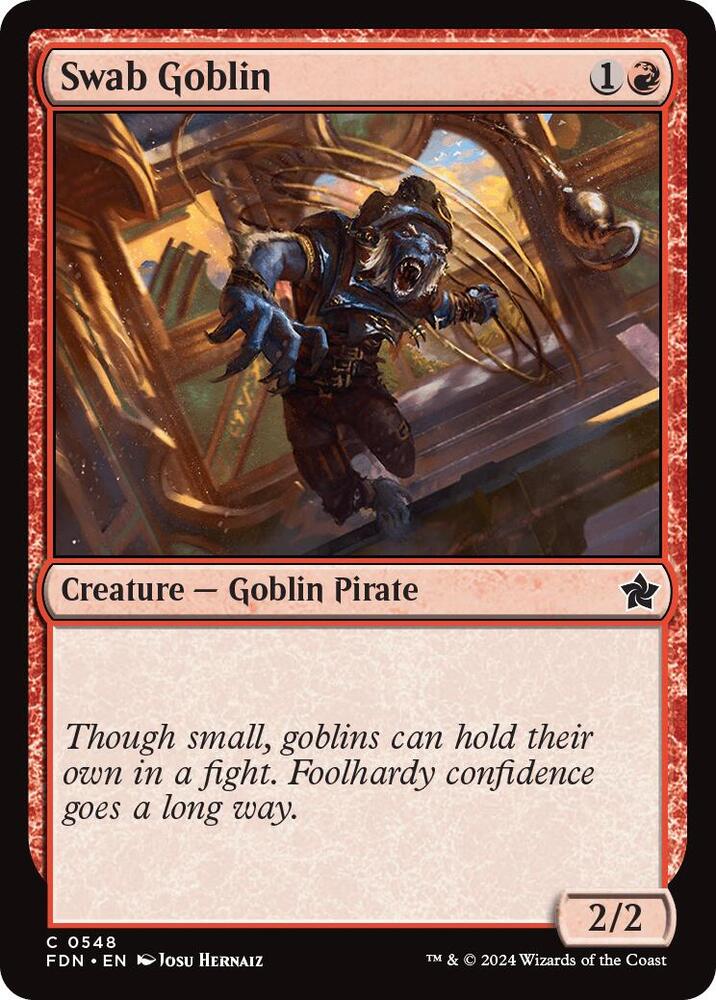 Swab Goblin (548) [Foundations]