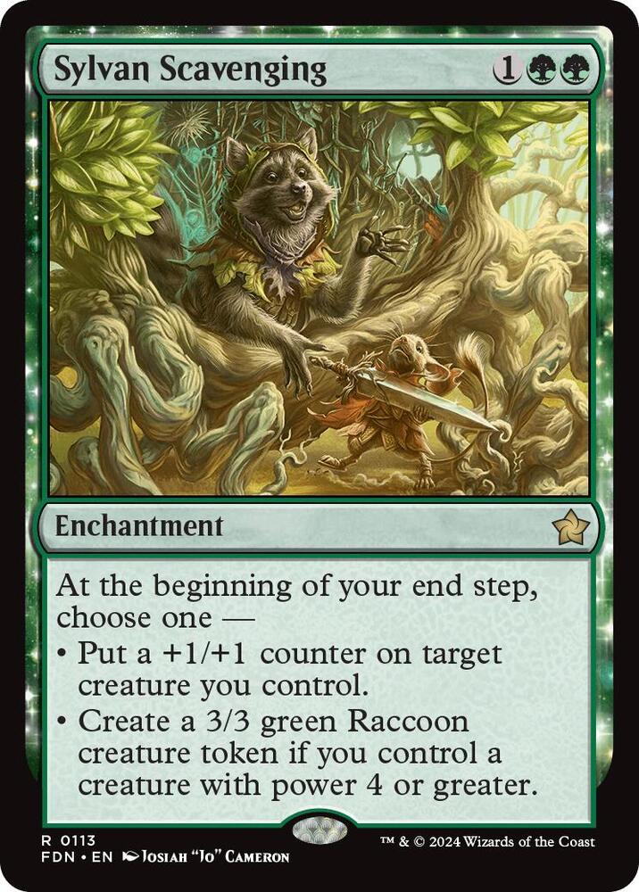 Sylvan Scavenging (113) [Foundations]