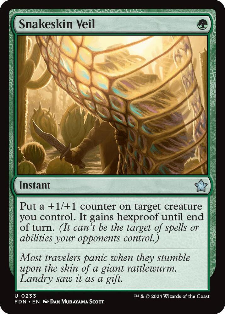 Snakeskin Veil (233) [Foundations]