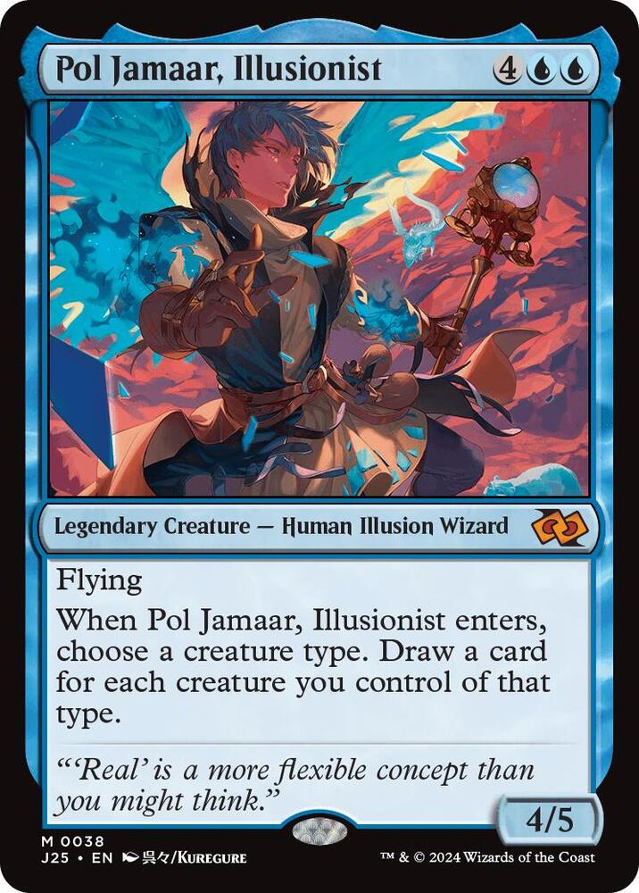 Pol Jamaar, Illusionist (Anime) (38) [Foundations Jumpstart]