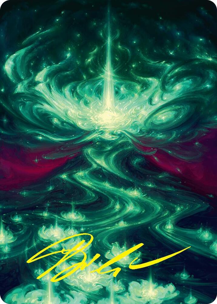 Genesis Wave Art Card (54/54) (Gold-Stamped Signature) (40) [Foundations Art Series]