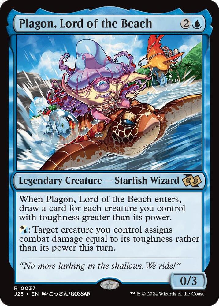 Plagon, Lord of the Beach (Anime) (37) [Foundations Jumpstart]