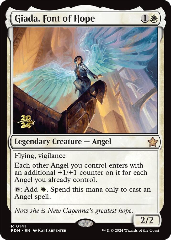 Giada, Font of Hope (FDN) (141) [Prerelease Cards]