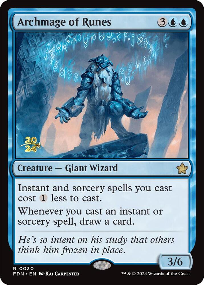 Archmage of Runes (30) [Prerelease Cards]