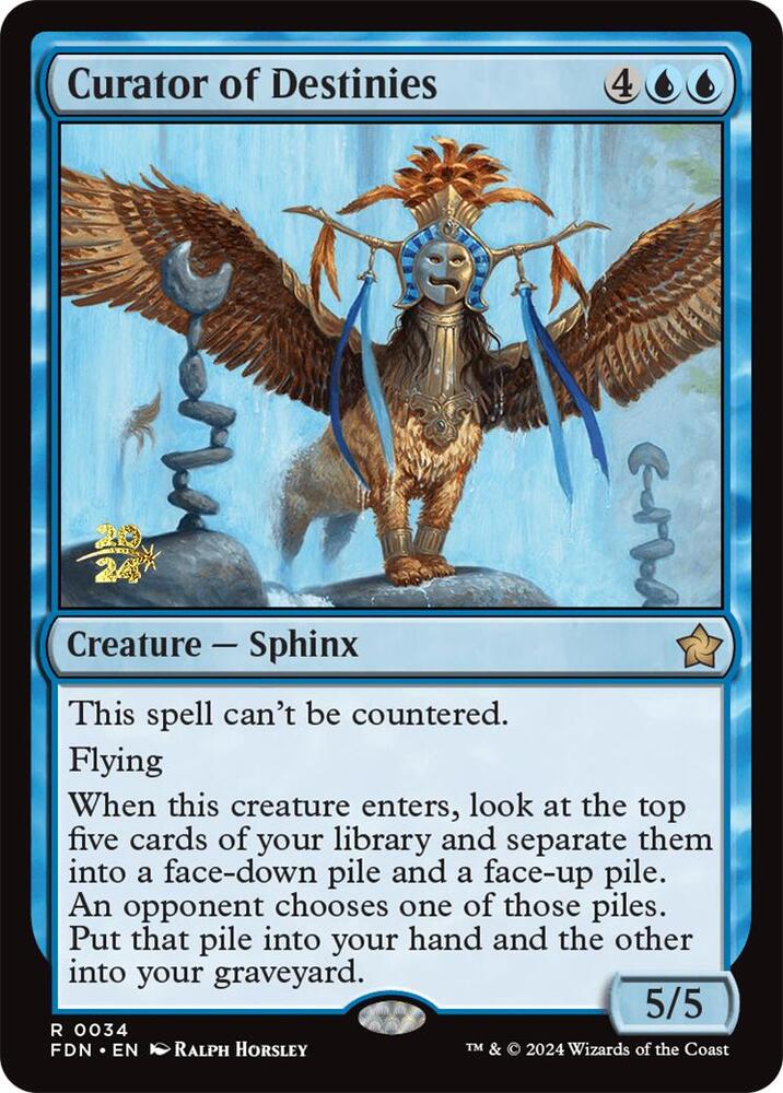 Curator of Destinies (34) [Prerelease Cards]
