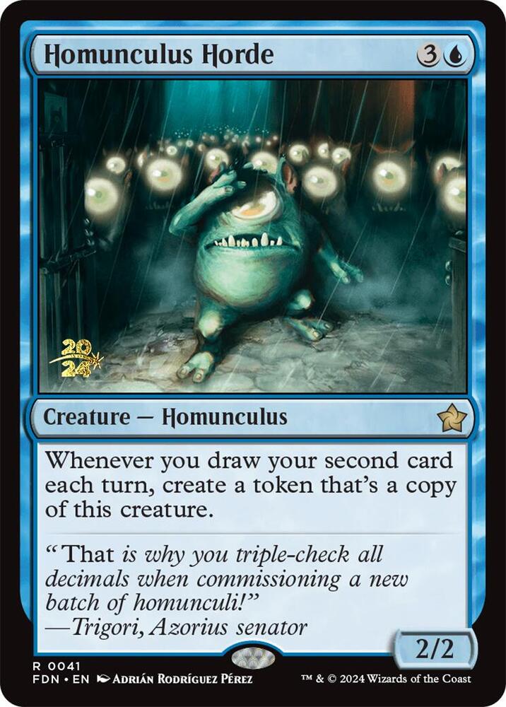 Homunculus Horde (41) [Prerelease Cards]