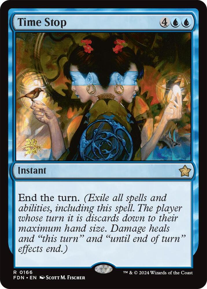 Time Stop (166) [Prerelease Cards]