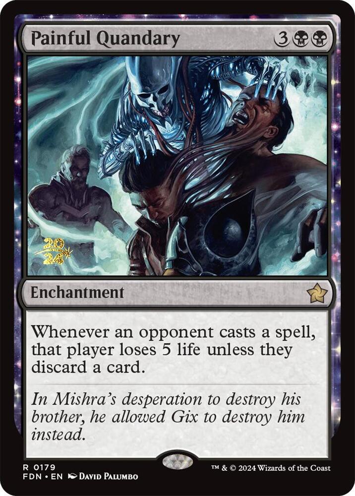 Painful Quandary (FDN) (179) [Prerelease Cards]