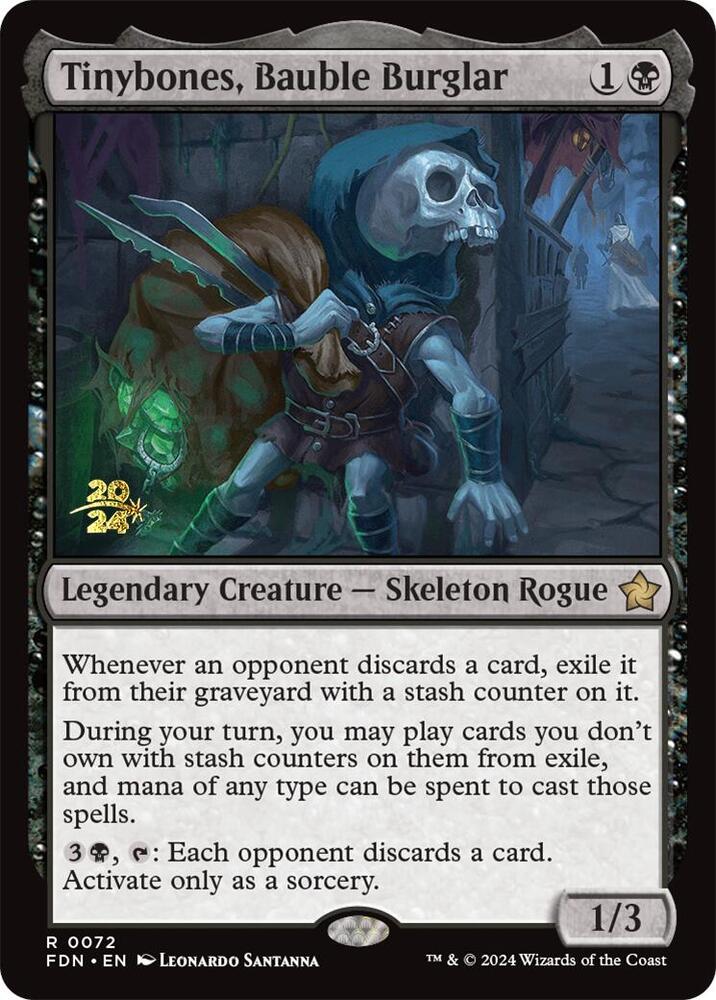 Tinybones, Bauble Burglar (72) [Prerelease Cards]