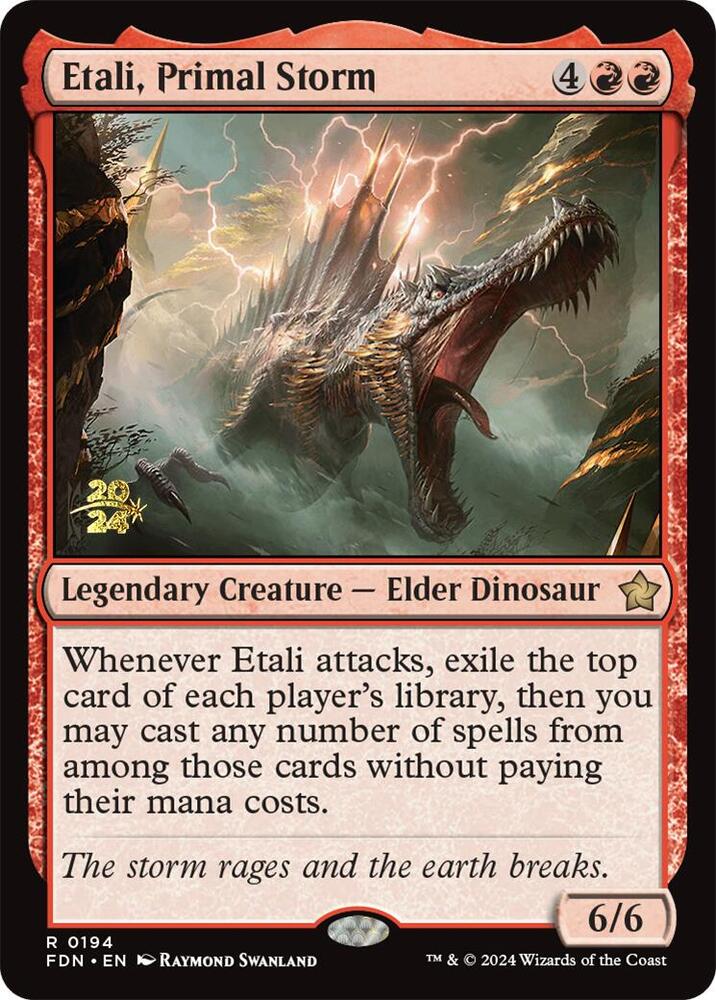 Etali, Primal Storm (FDN) (194) [Prerelease Cards]