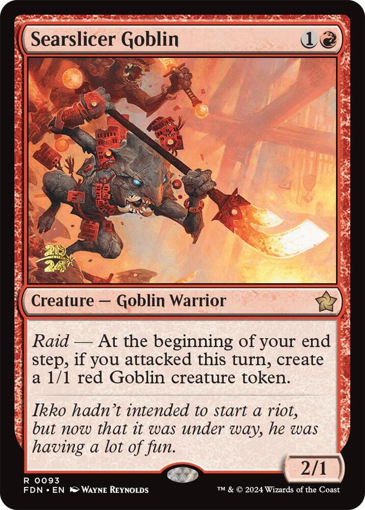 Searslicer Goblin (93) [Prerelease Cards]
