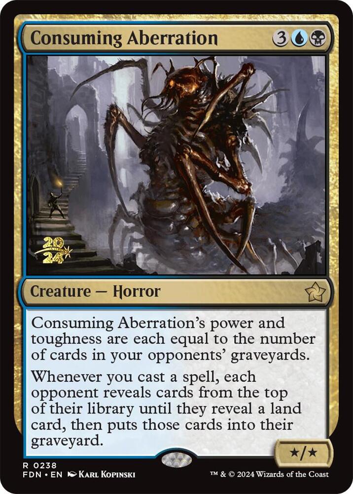 Consuming Aberration (FDN) (238) [Prerelease Cards]