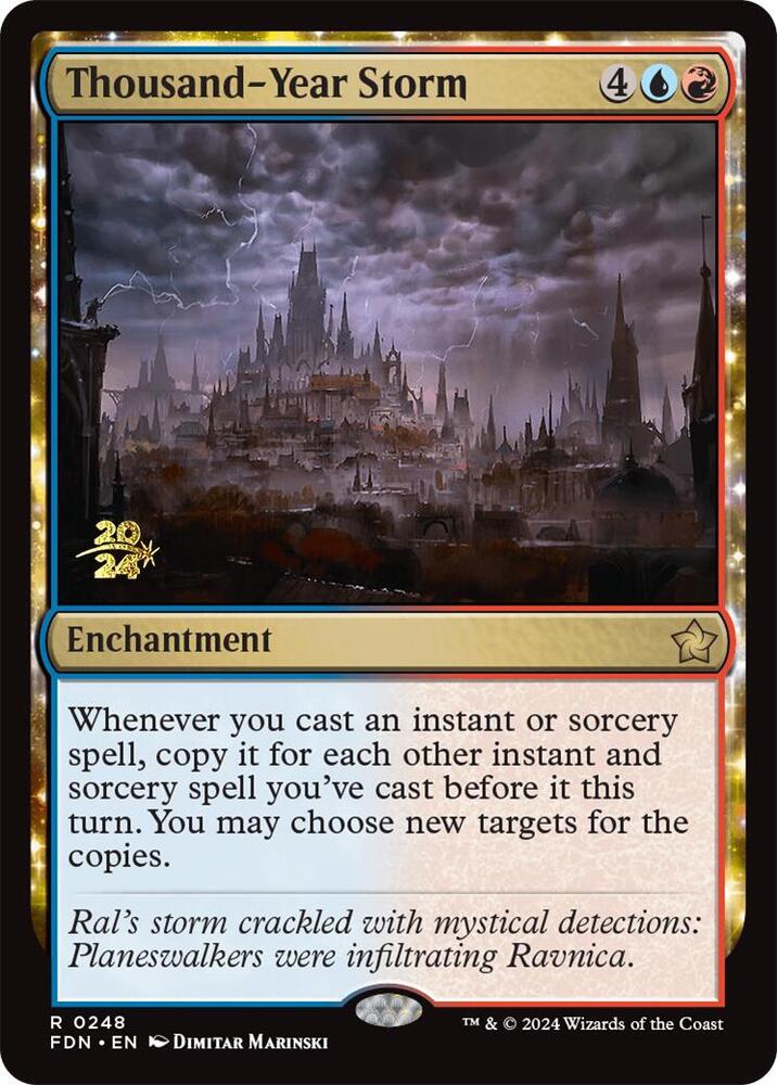 Thousand-Year Storm (FDN) (248) [Prerelease Cards]