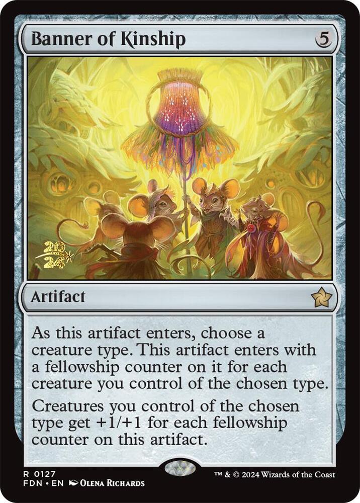 Banner of Kinship (127) [Prerelease Cards]