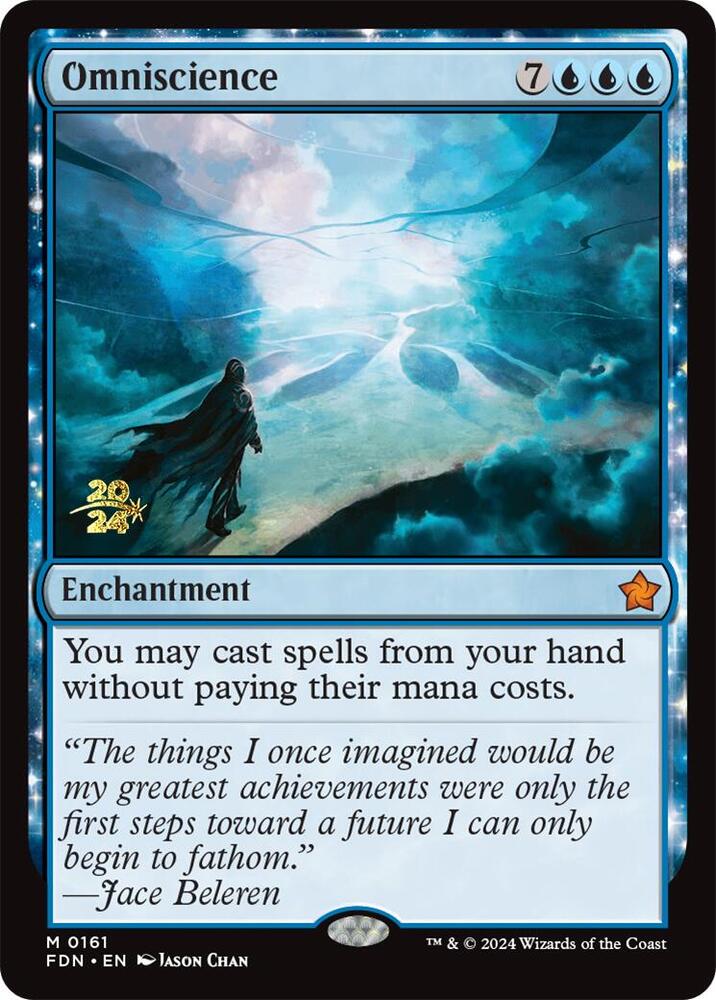Omniscience (FDN) (161) [Prerelease Cards]