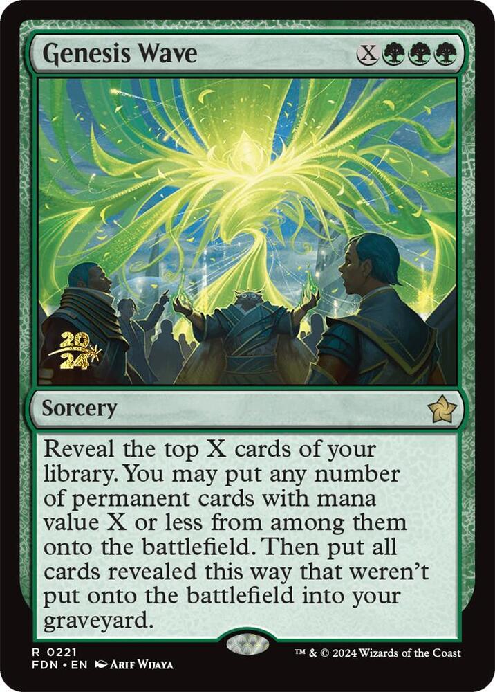 Genesis Wave (221) [Prerelease Cards]