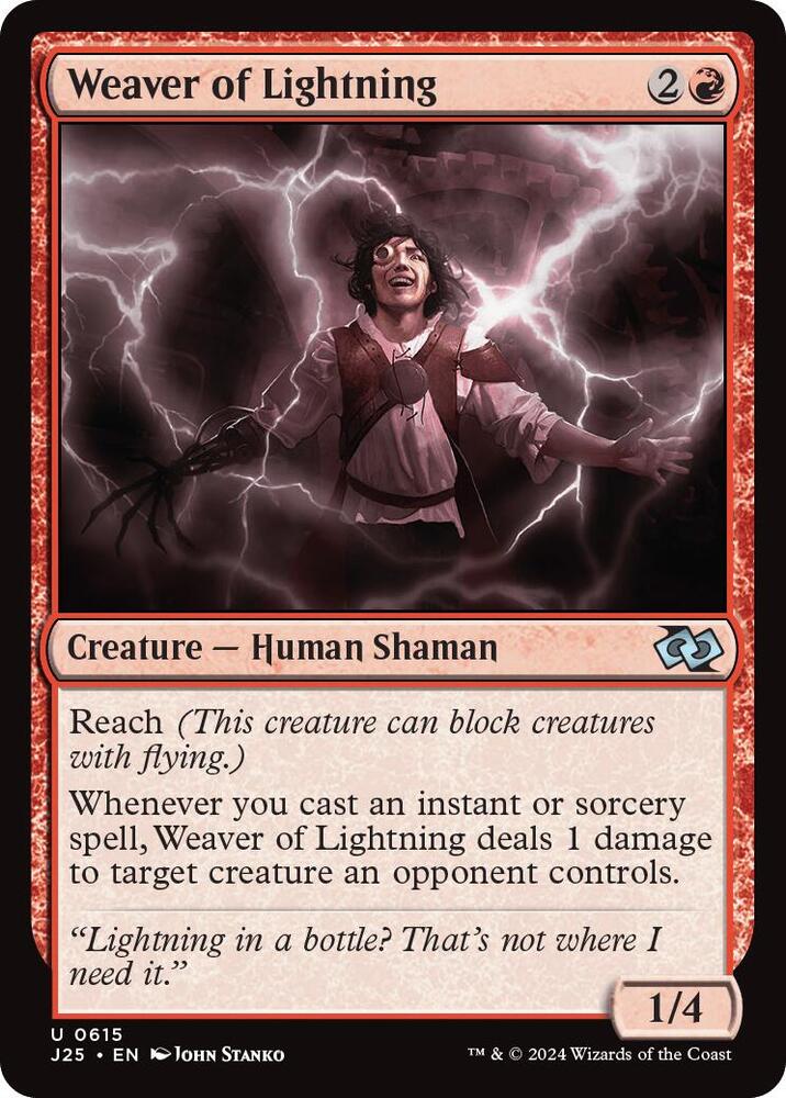 Weaver of Lightning (615) [Foundations Jumpstart]