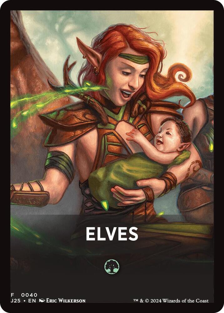 Elves Theme Card (40) [Foundations Jumpstart]