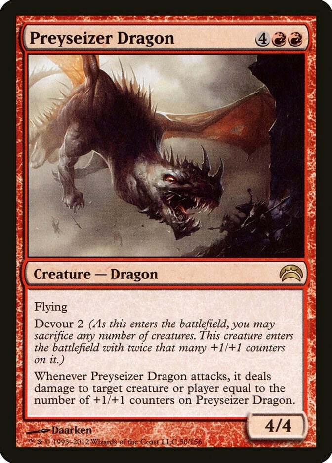 Preyseizer Dragon (50) [Planechase 2012]
