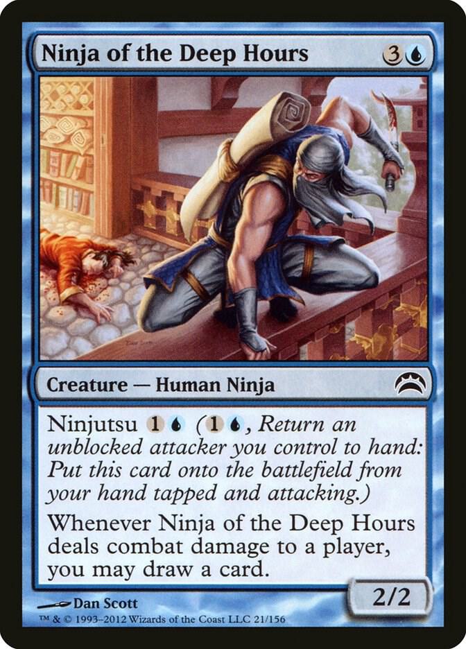Ninja of the Deep Hours (21) [Planechase 2012]