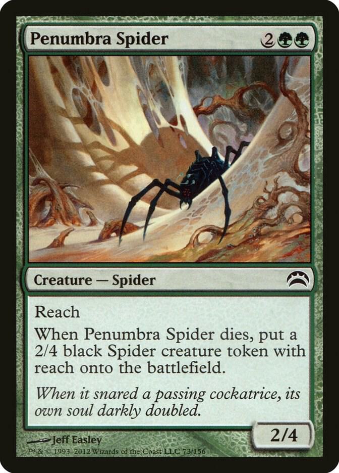 Penumbra Spider (73) [Planechase 2012]