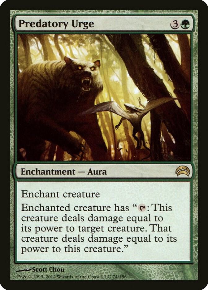 Predatory Urge (74) [Planechase 2012]