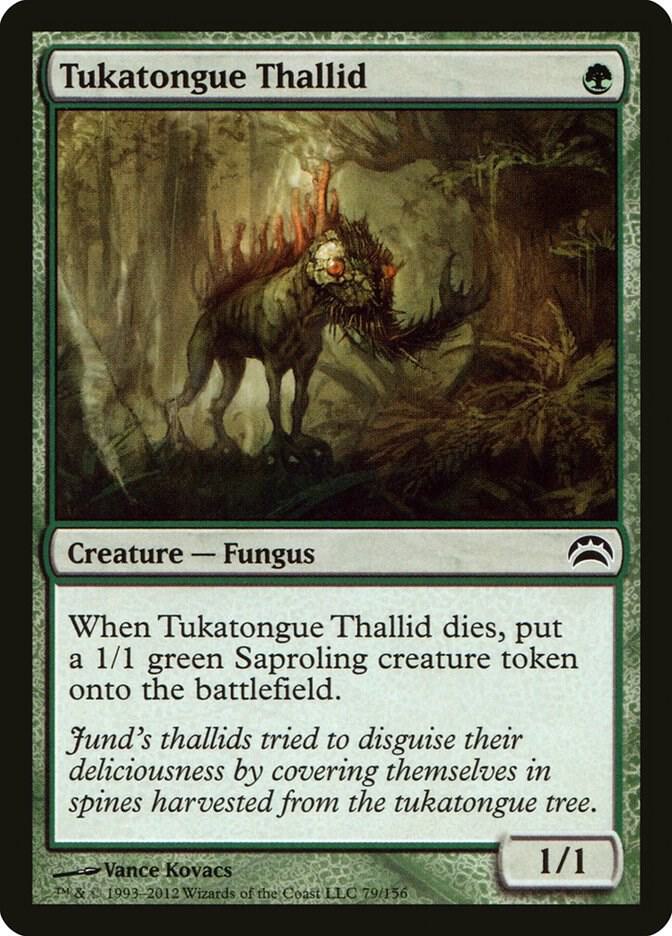 Tukatongue Thallid (79) [Planechase 2012]