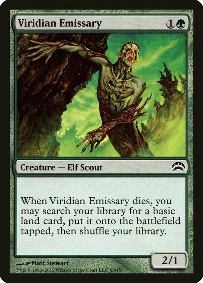 Viridian Emissary (80) [Planechase 2012]