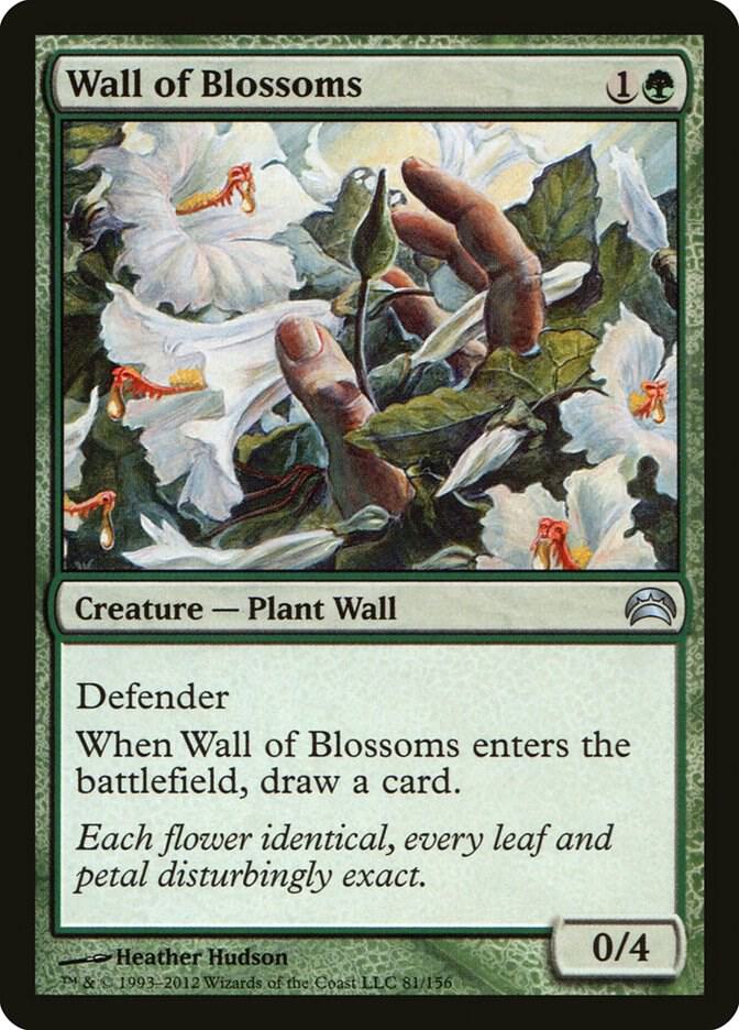 Wall of Blossoms (81) [Planechase 2012]