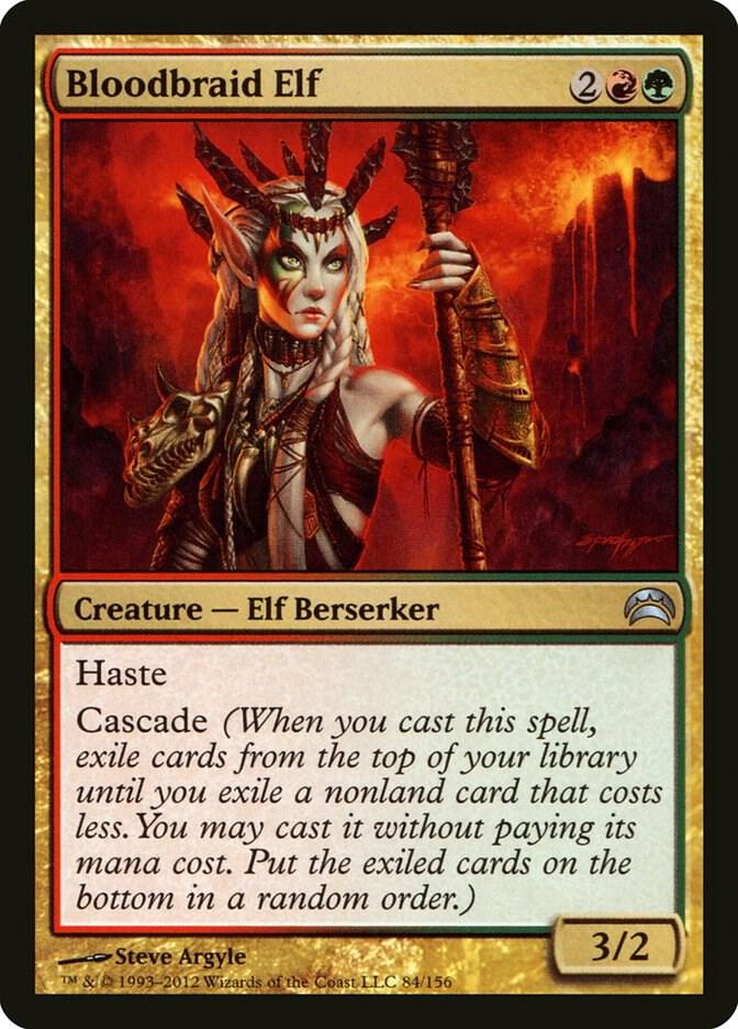 Bloodbraid Elf (84) [Planechase 2012]