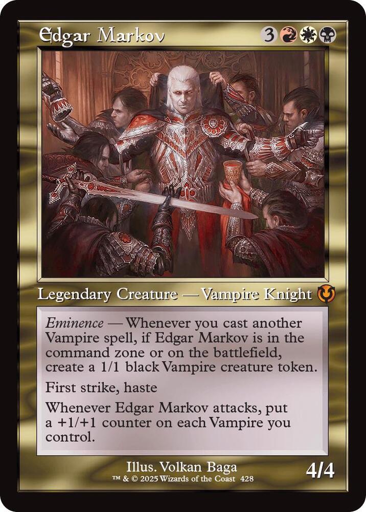 Edgar Markov (Retro Frame) (428) [Innistrad Remastered]