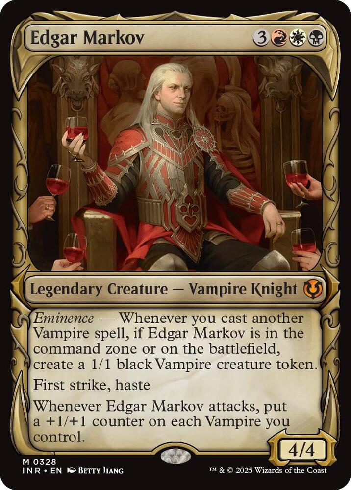 Edgar Markov (Showcase) (328) [Innistrad Remastered]