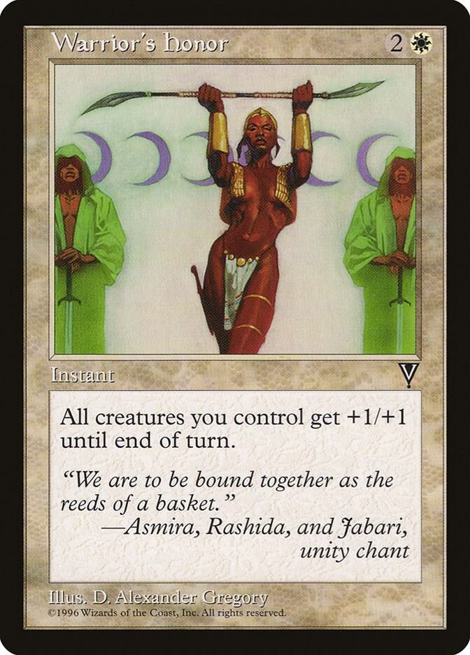 Warrior's Honor (24) [Visions]