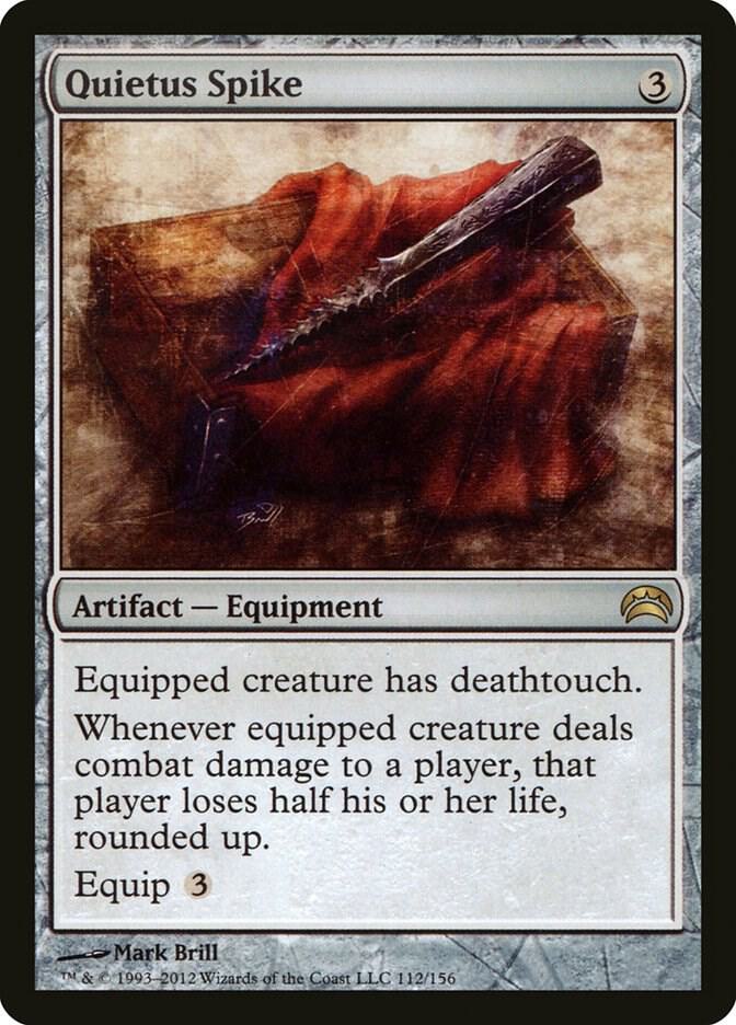 Quietus Spike (112) [Planechase 2012]