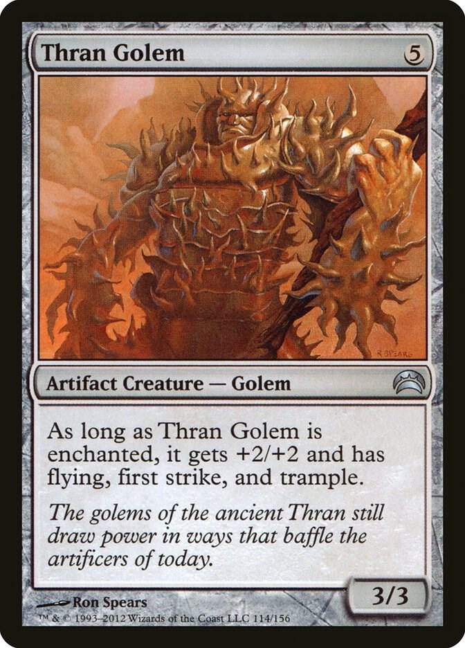 Thran Golem (114) [Planechase 2012]