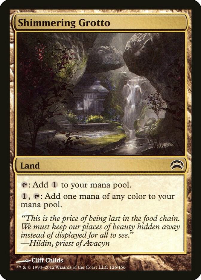Shimmering Grotto (126) [Planechase 2012]