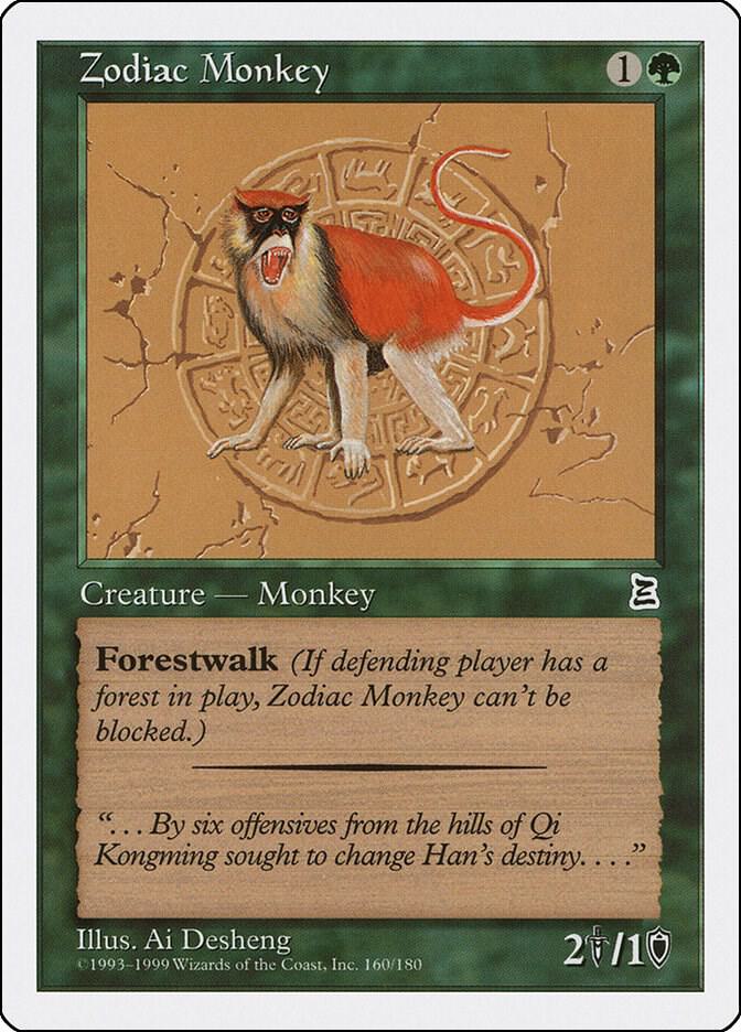 Zodiac Monkey (160) [Portal Three Kingdoms]