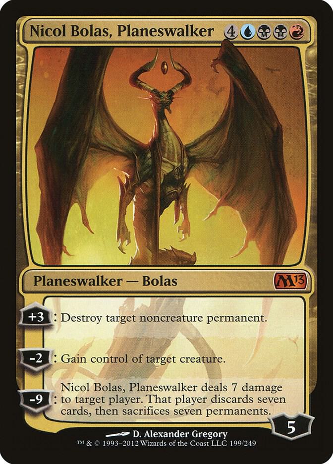 Nicol Bolas, Planeswalker (199) [Magic 2013]