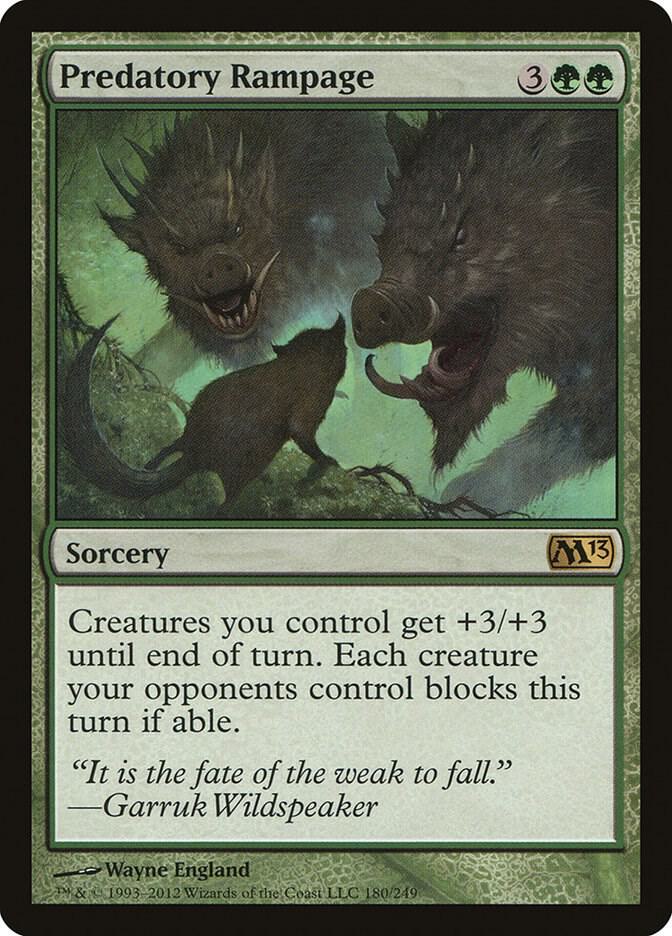 Predatory Rampage (180) [Magic 2013]