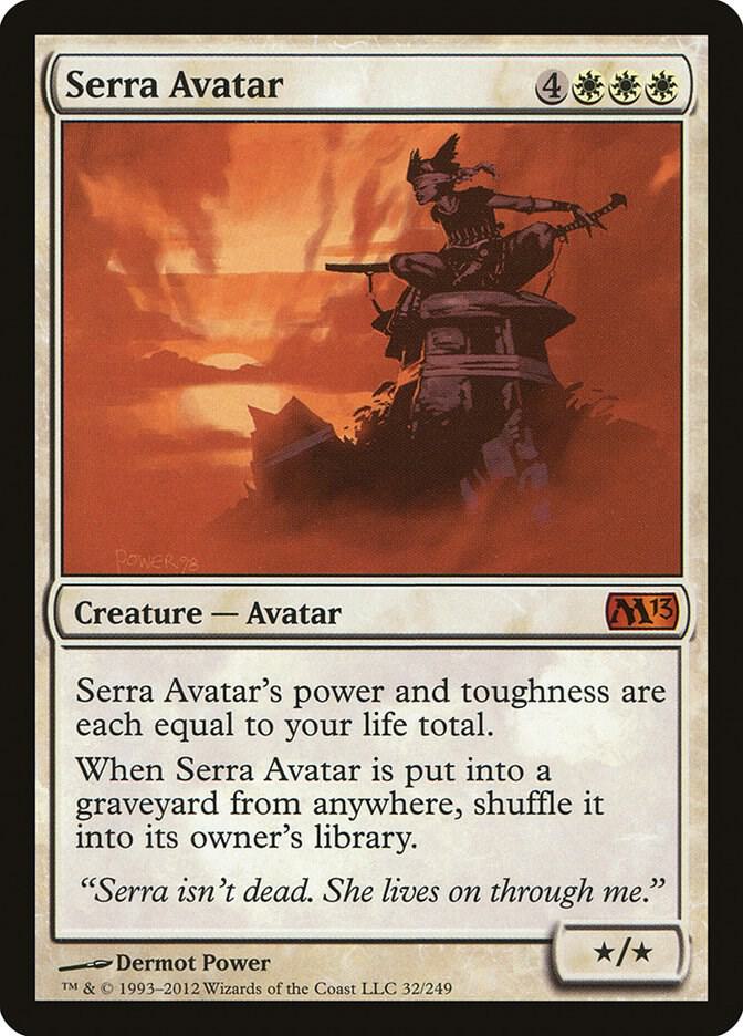 Serra Avatar (32) [Magic 2013]