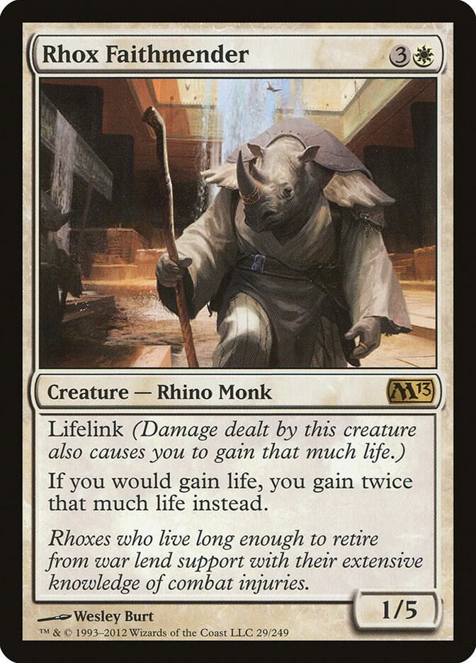 Rhox Faithmender (29) [Magic 2013]