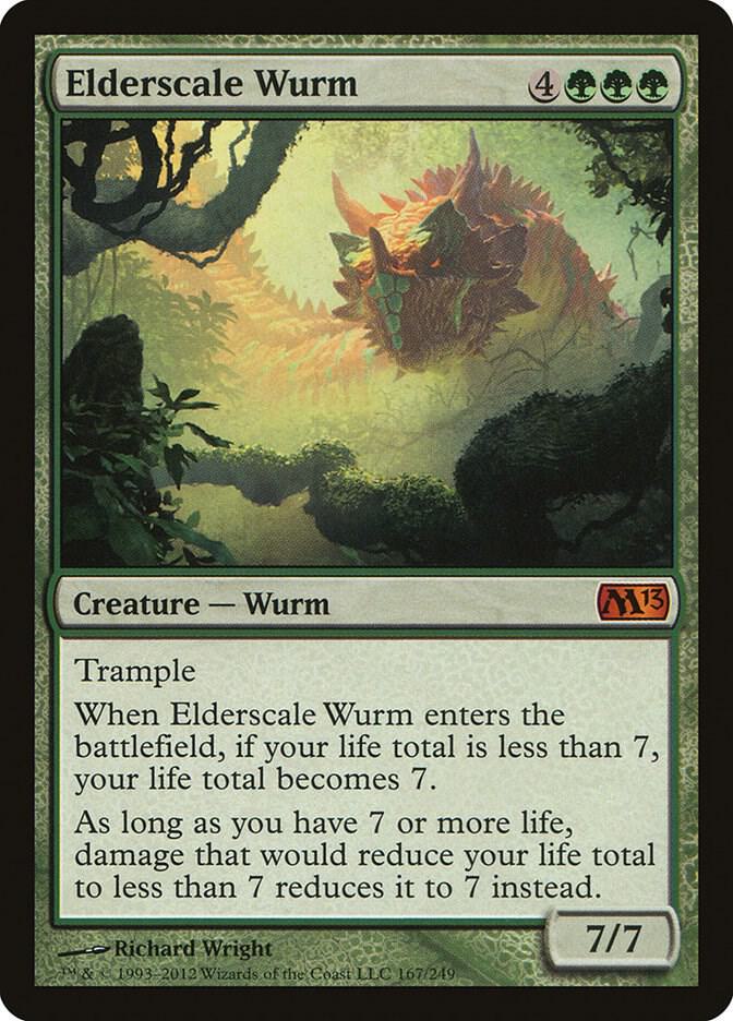 Elderscale Wurm (167) [Magic 2013]