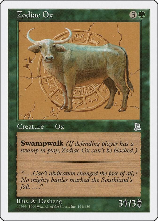 Zodiac Ox (161) [Portal Three Kingdoms]