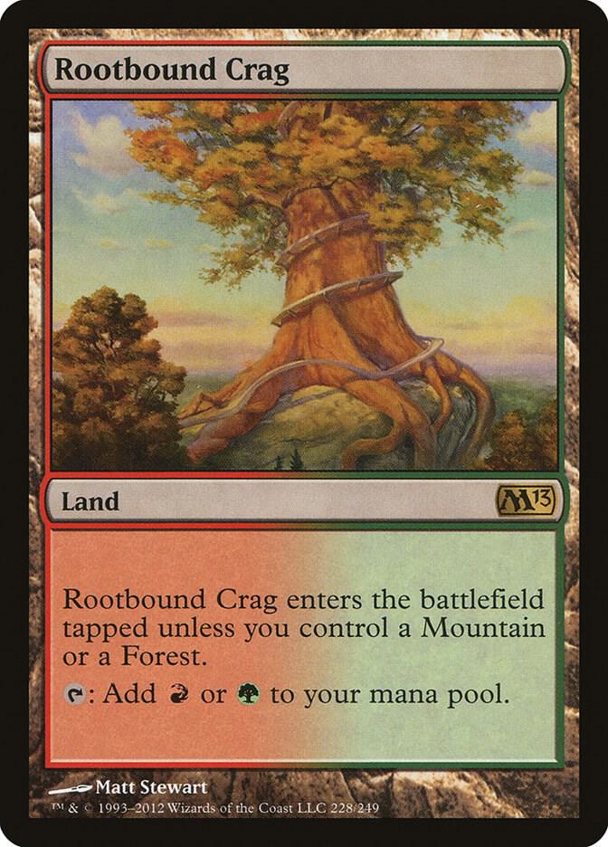 Rootbound Crag (228) [Magic 2013]
