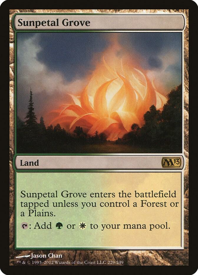Sunpetal Grove (229) [Magic 2013]